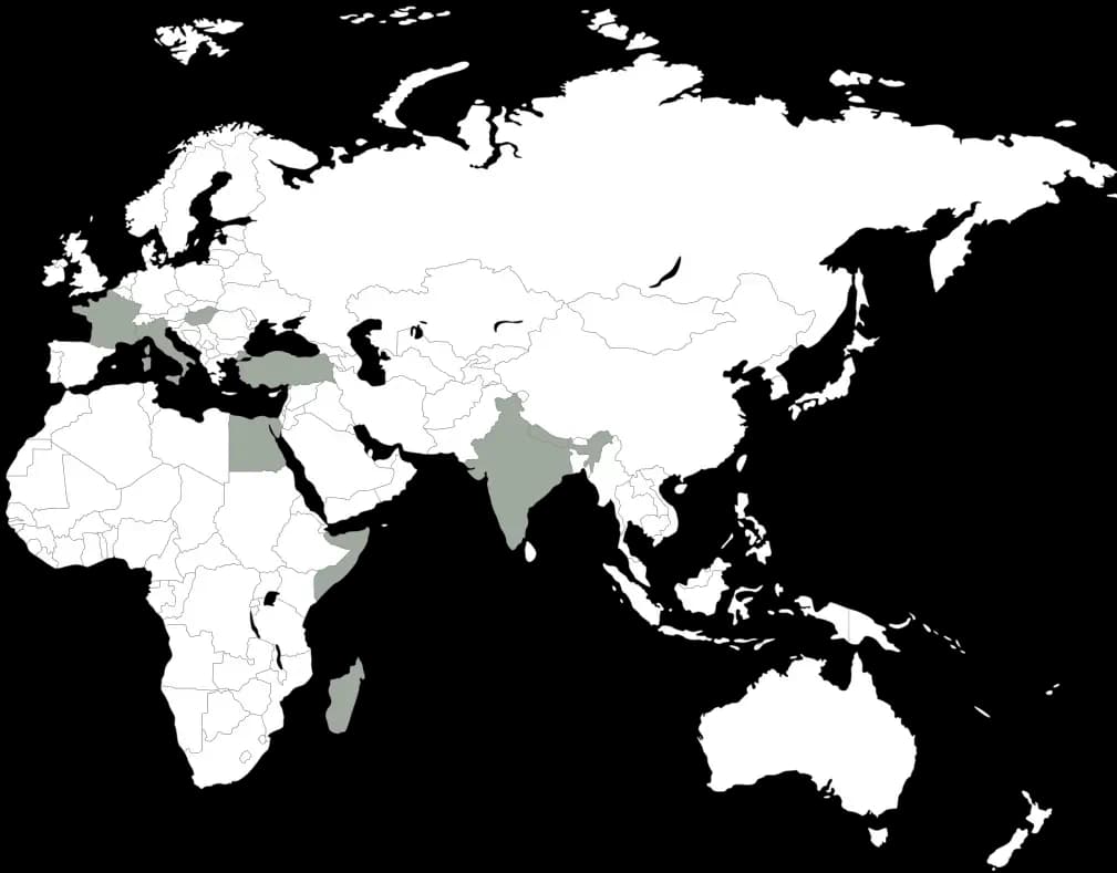 Manoli world map of parfum ingredients